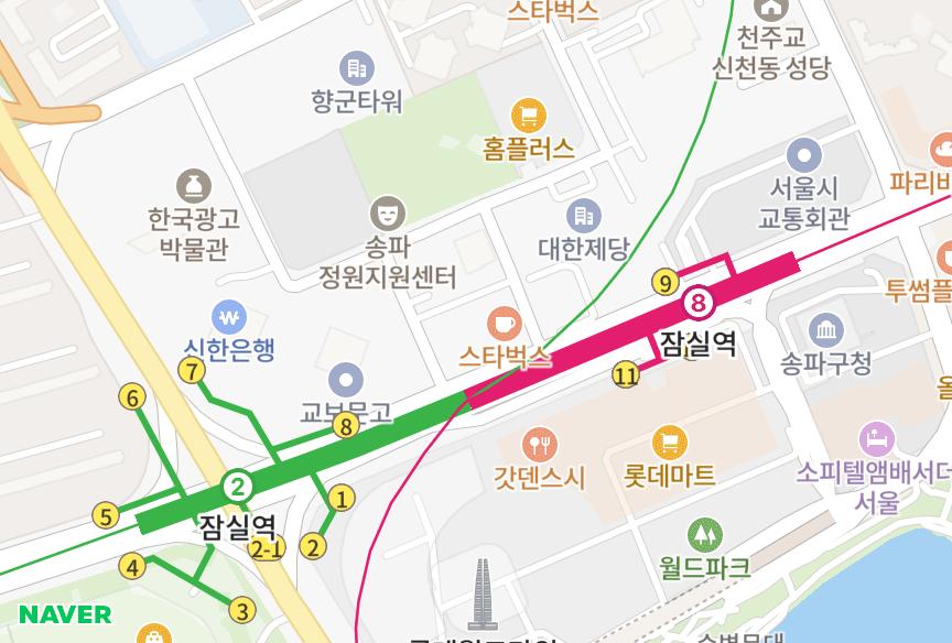서울특별시 송파구 신천동 잠실시그마타워 위치·실거래 시세 지도
