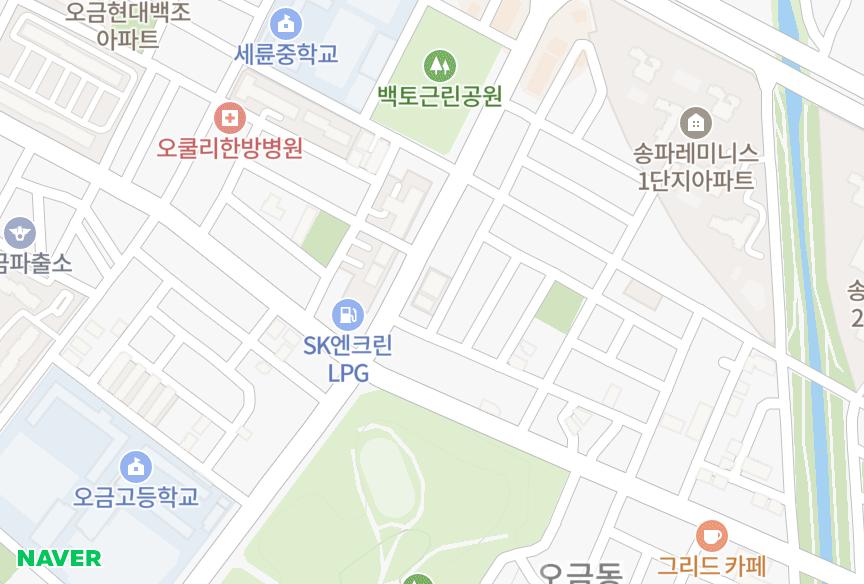 서울특별시 송파구 오금동 매그놀리아1차 위치·실거래 시세 지도
