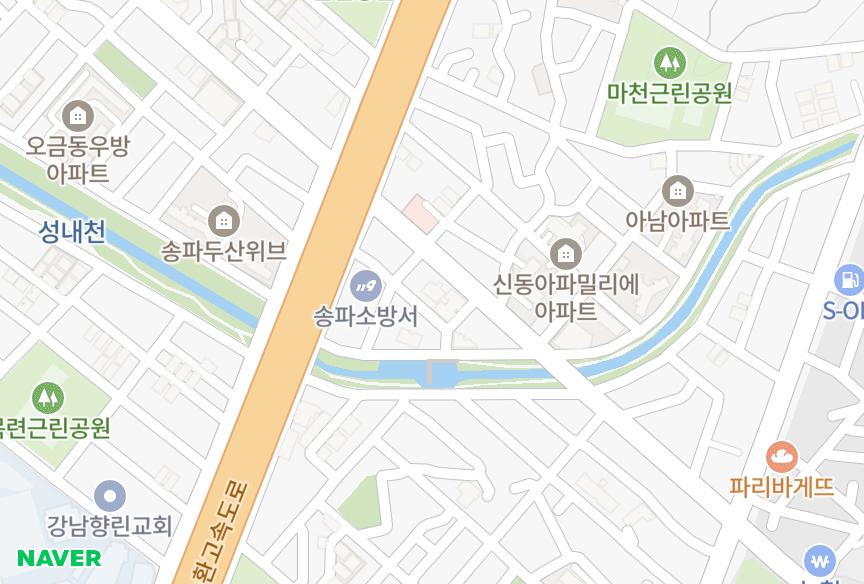 서울특별시 송파구 마천동 씨티 위치·실거래 시세 지도