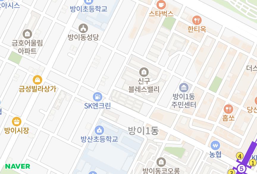 서울특별시 송파구 방이동 현대홈타운스위트101차 위치·실거래 시세 지도