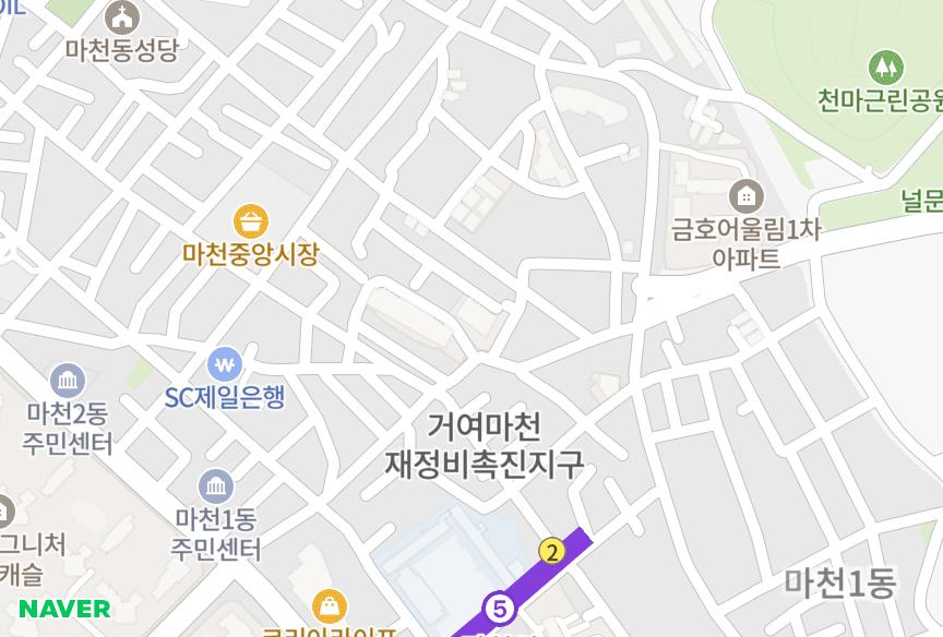 서울특별시 송파구 마천동 기영 위치·실거래 시세 지도