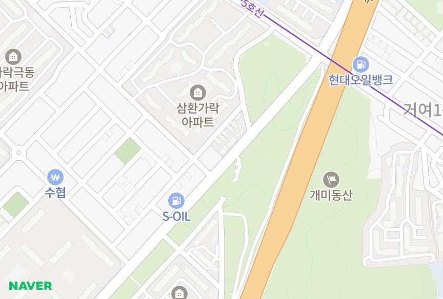 서울특별시 송파구 가락동 주성드림빌 위치·실거래 시세 지도
