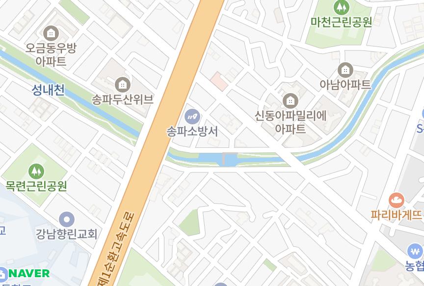 서울특별시 송파구 마천동 다우림 위치·실거래 시세 지도