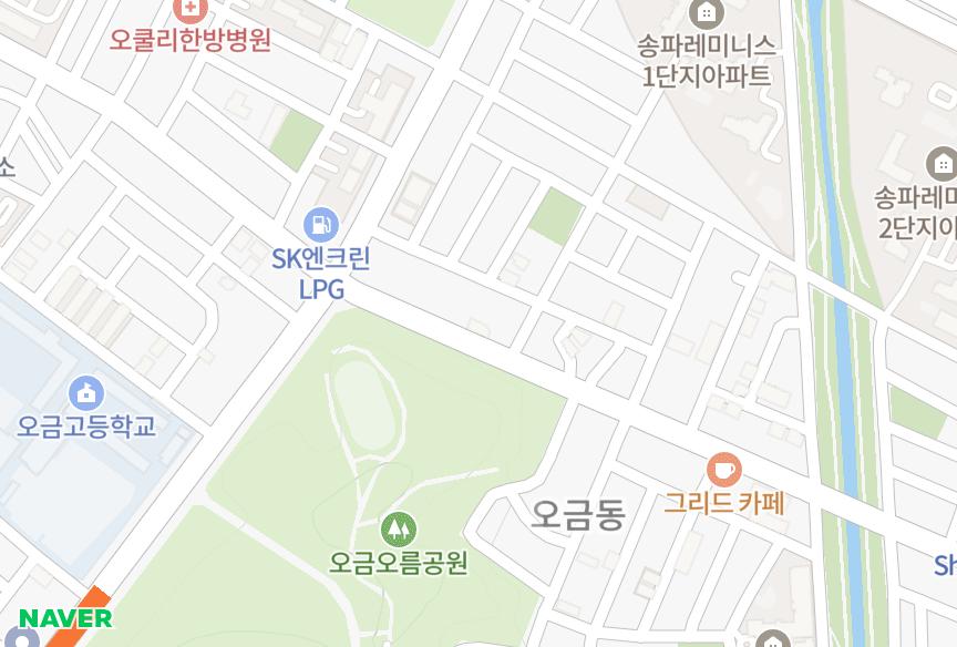 서울특별시 송파구 오금동 아키스 위치·실거래 시세 지도