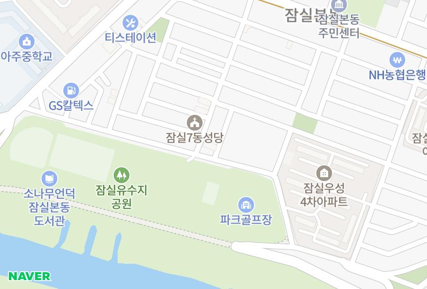 서울특별시 송파구 잠실동 잠실신동아 위치·실거래 시세 지도