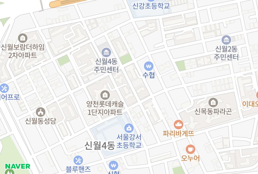 서울특별시 양천구 신월동 양천롯데캐슬2단지 위치·실거래 시세 지도