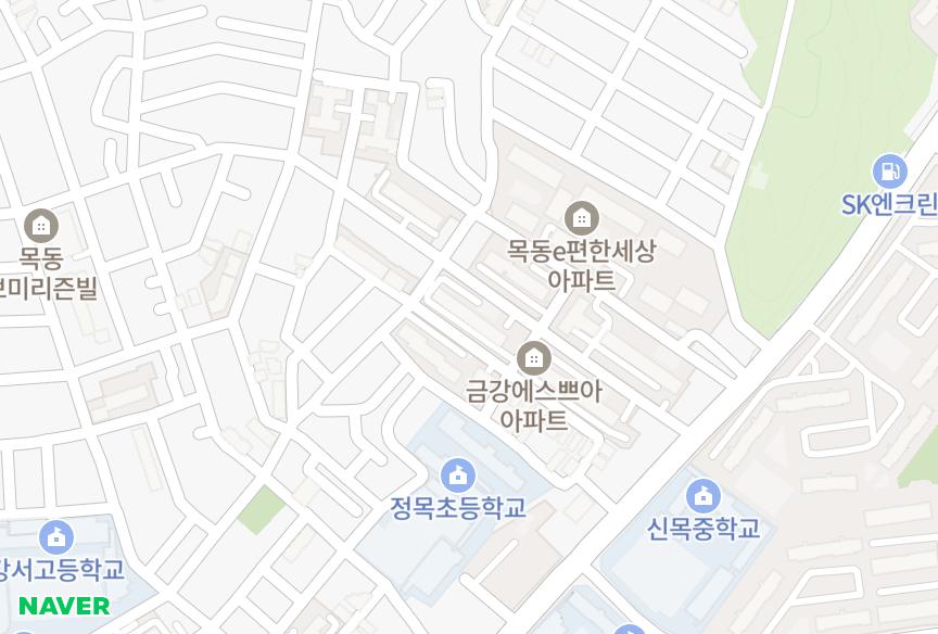 서울특별시 양천구 목동 월드메르디앙2차 위치·실거래 시세 지도