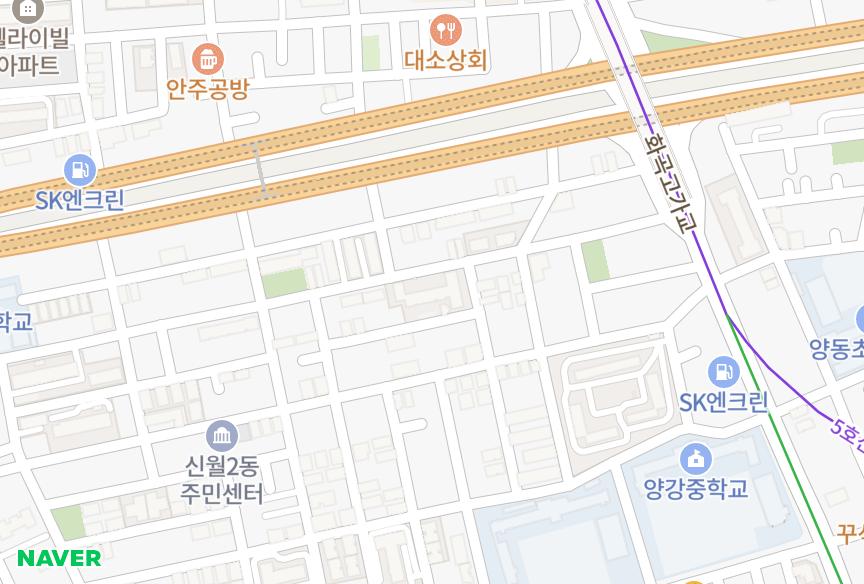 서울특별시 양천구 신월동 태진 위치·실거래 시세 지도