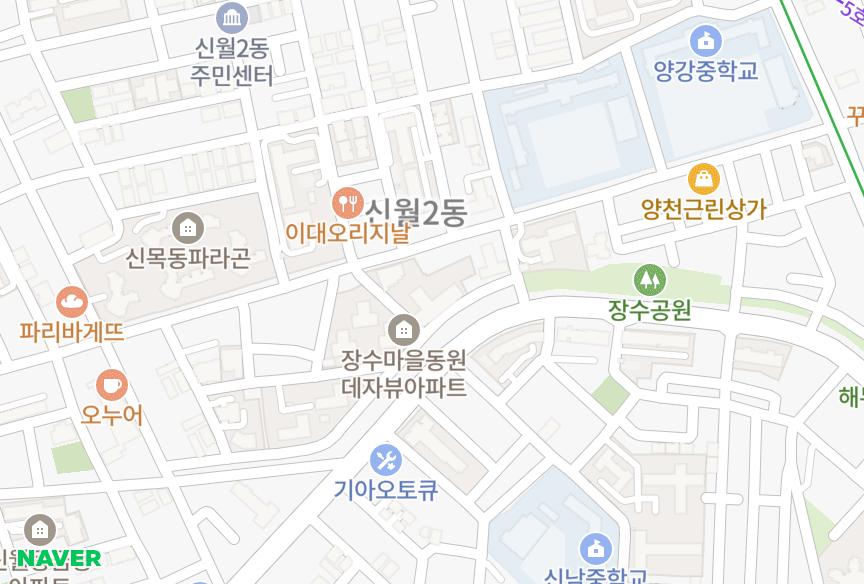 서울특별시 양천구 신월동 신성미소지움 위치·실거래 시세 지도