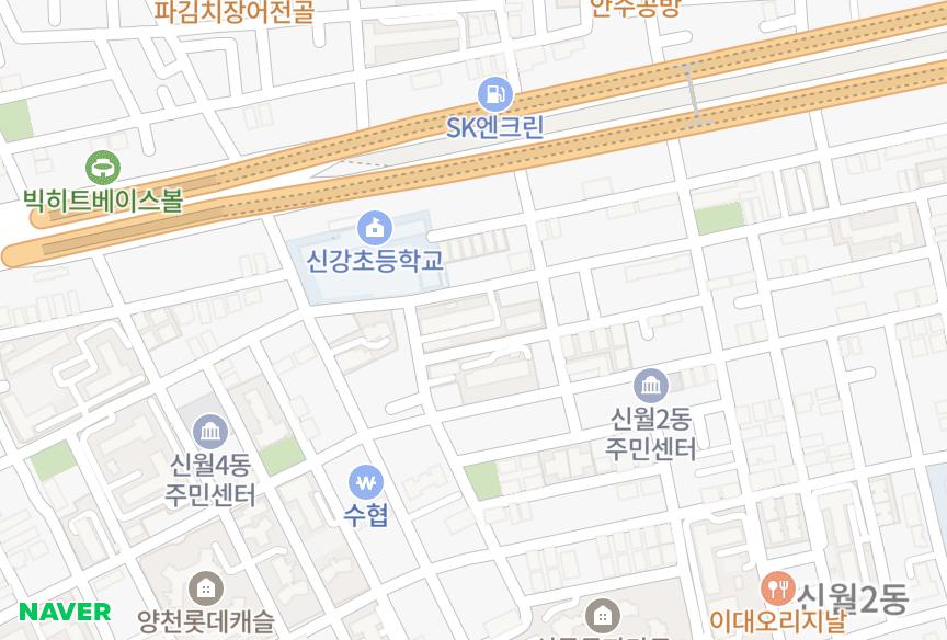 서울특별시 양천구 신월동 방주기픈샘2차 위치·실거래 시세 지도