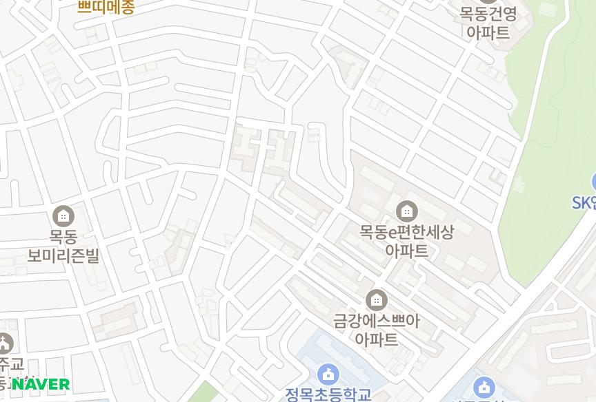 서울특별시 양천구 목동 월드 위치·실거래 시세 지도