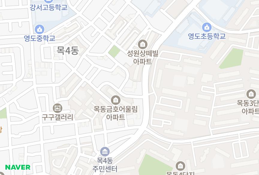 서울특별시 양천구 목동 스카이빌 위치·실거래 시세 지도