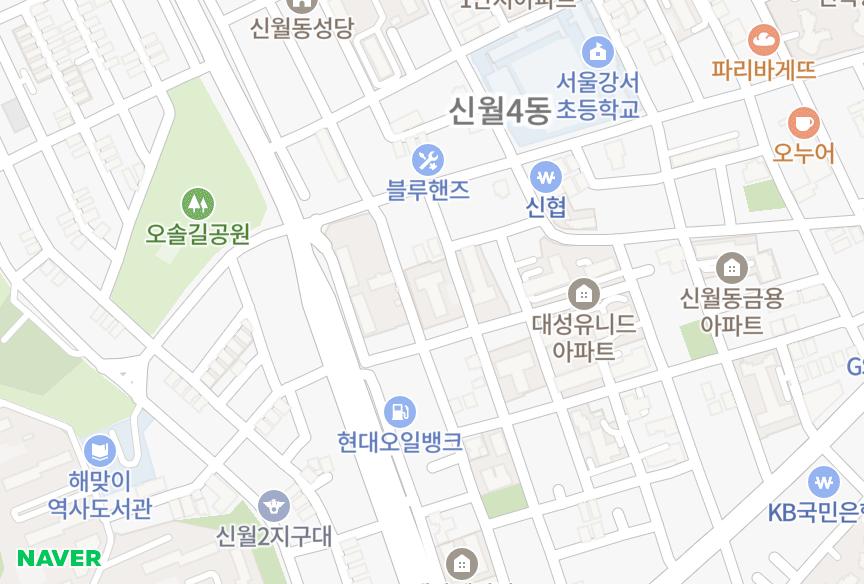 서울특별시 양천구 신월동 신월정은스카이빌2차 위치·실거래 시세 지도