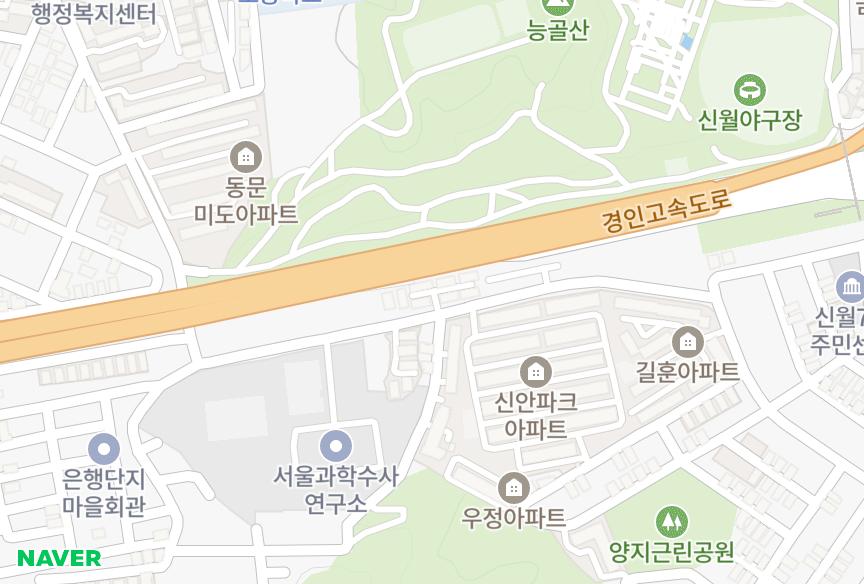 서울특별시 양천구 신월동 그랜드팰리스 위치·실거래 시세 지도