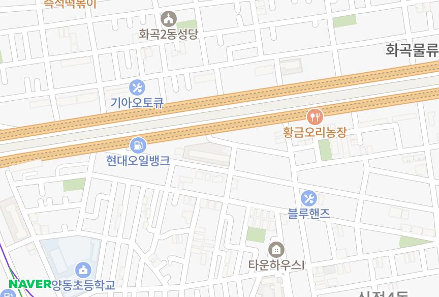 서울특별시 양천구 신정동 팰리스필 위치·실거래 시세 지도