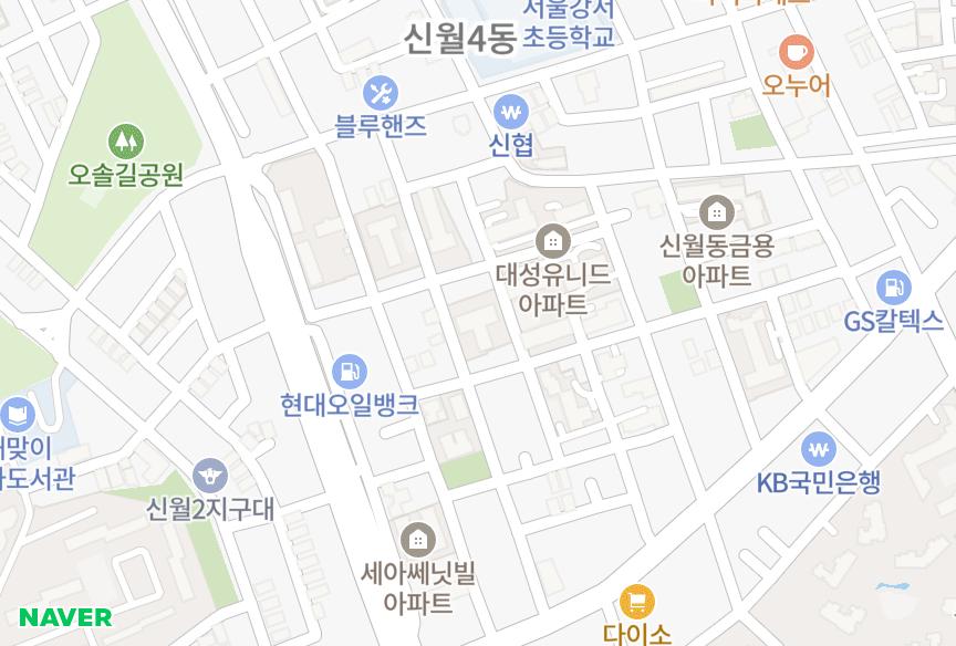 서울특별시 양천구 신월동 원능한빛 위치·실거래 시세 지도