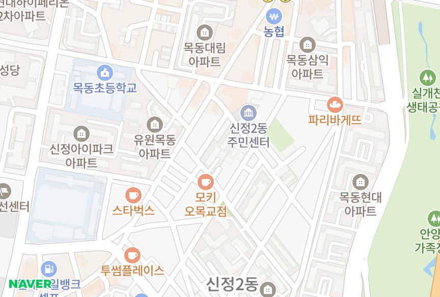 서울특별시 양천구 신정동 반석목동블레스빌 위치·실거래 시세 지도