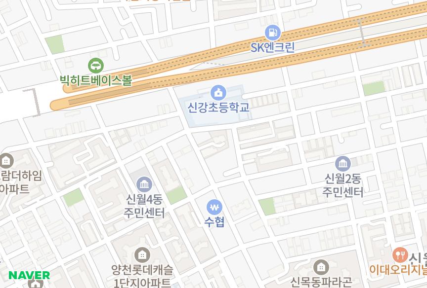 서울특별시 양천구 신월동 상아아름 위치·실거래 시세 지도