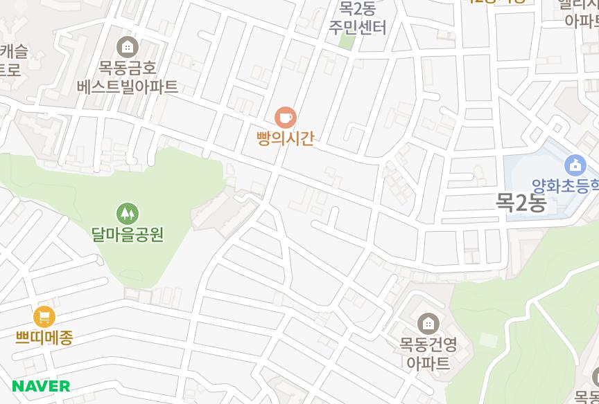 서울특별시 양천구 목동 목동CG아름채 위치·실거래 시세 지도