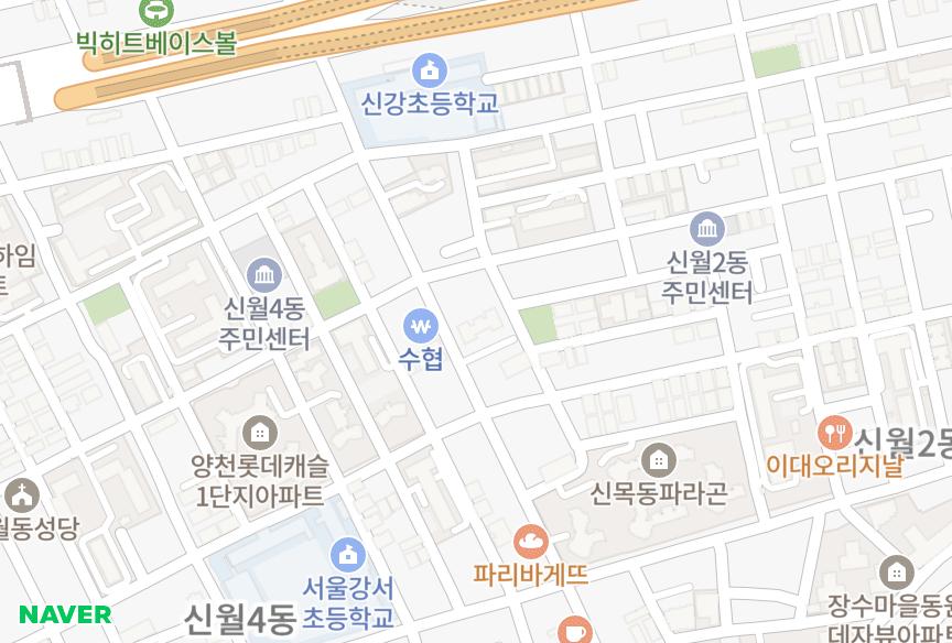 서울특별시 양천구 신월동 청솔 위치·실거래 시세 지도
