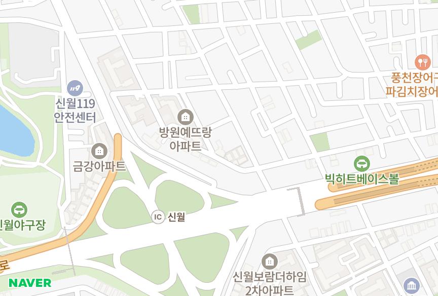 서울특별시 양천구 신월동 동도하이츠 위치·실거래 시세 지도