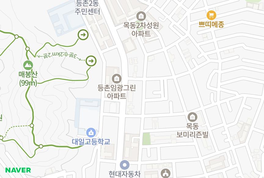 서울특별시 양천구 목동 일신파스텔 위치·실거래 시세 지도