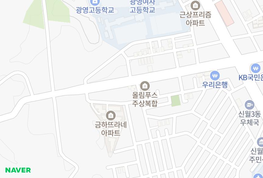 서울특별시 양천구 신월동 빛여울 위치·실거래 시세 지도