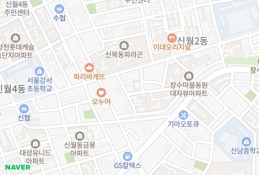 서울특별시 양천구 신월동 미진 위치·실거래 시세 지도