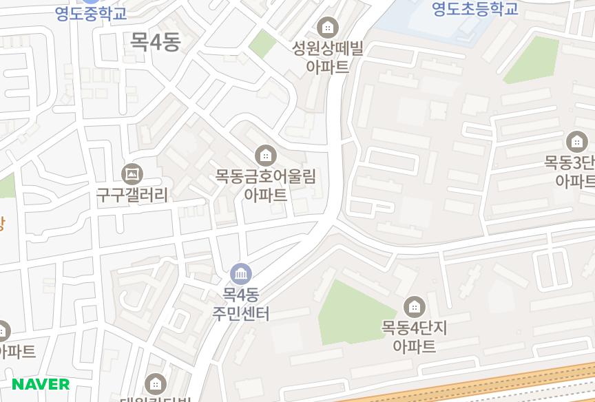 서울특별시 양천구 목동 성보 위치·실거래 시세 지도