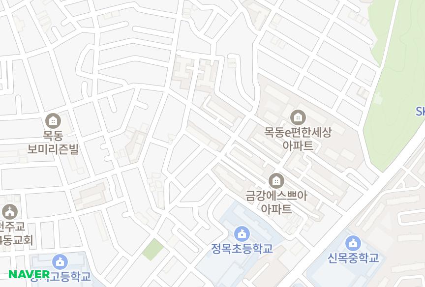 서울특별시 양천구 목동 목동동화옥시죤-7차 위치·실거래 시세 지도