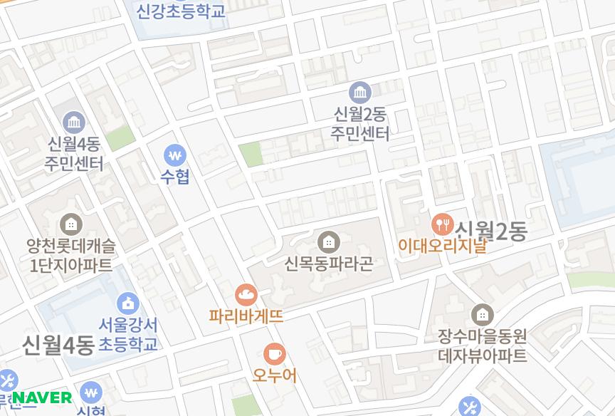 서울특별시 양천구 신월동 남영시티 위치·실거래 시세 지도