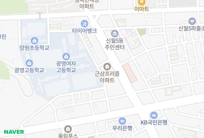 서울특별시 양천구 신월동 NEWSK 위치·실거래 시세 지도