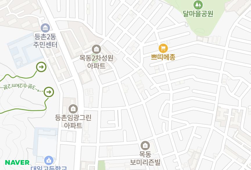 서울특별시 양천구 목동 목동구햇살아파트2차 위치·실거래 시세 지도