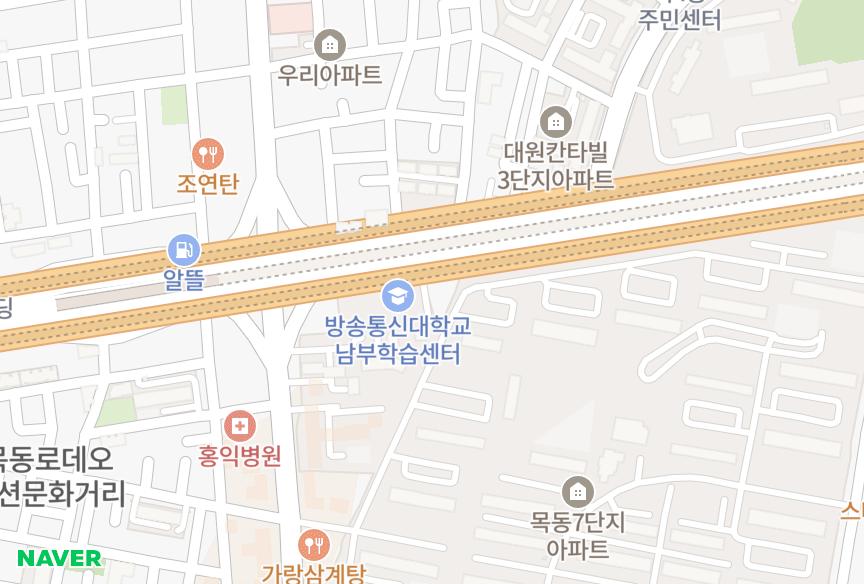 서울특별시 양천구 목동 우당 위치·실거래 시세 지도