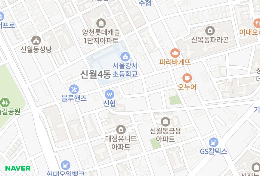 서울특별시 양천구 신월동 세진 위치·실거래 시세 지도