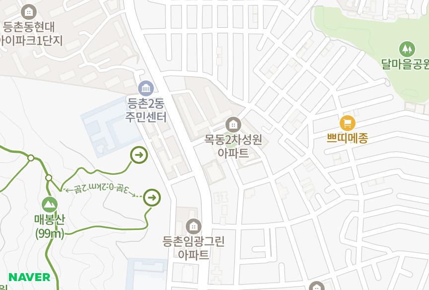 서울특별시 양천구 목동 미래드림캐슬 위치·실거래 시세 지도