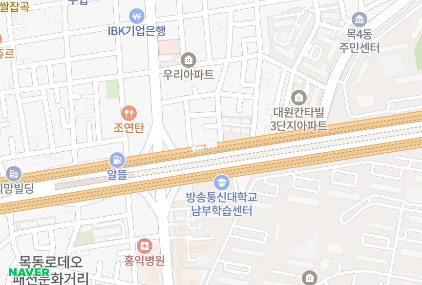 서울특별시 양천구 목동 동도아파트(806-25번지) 위치·실거래 시세 지도
