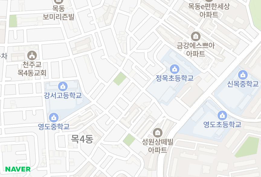 서울특별시 양천구 목동 삼성 위치·실거래 시세 지도