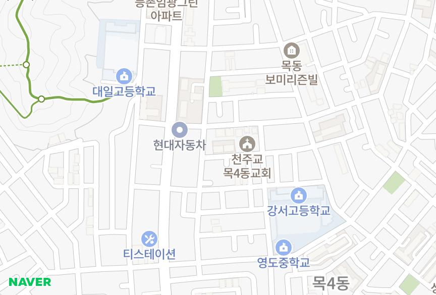 서울특별시 양천구 목동 목동휘버스I 위치·실거래 시세 지도