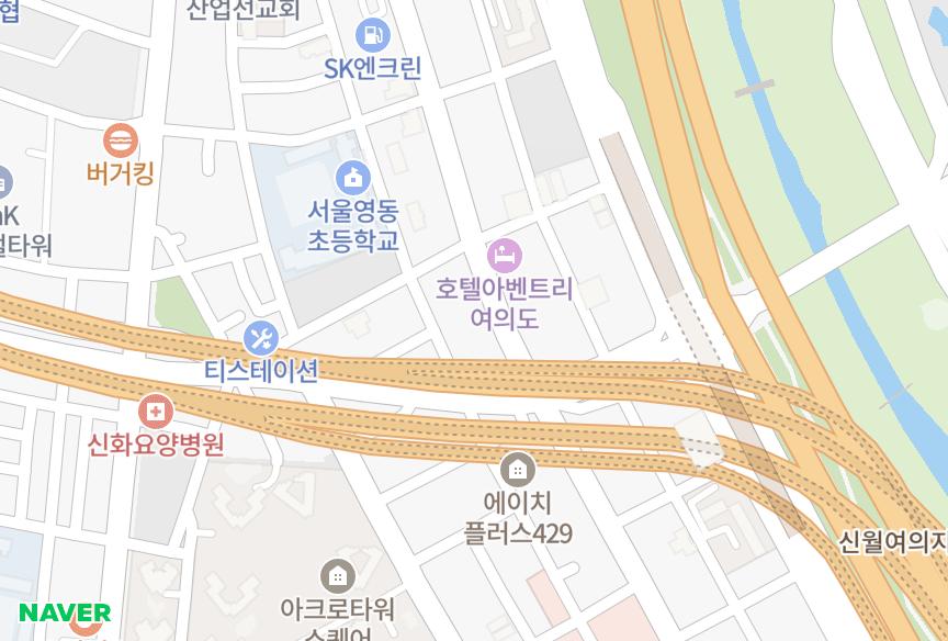 서울특별시 영등포구 영등포동7가 훼미리하우스117차 위치·실거래 시세 지도