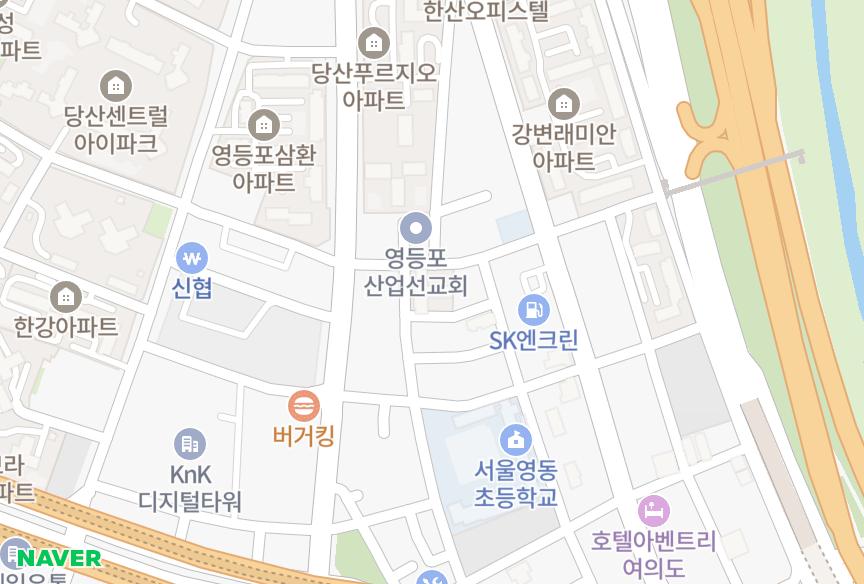 서울특별시 영등포구 당산동 드림시드 위치·실거래 시세 지도