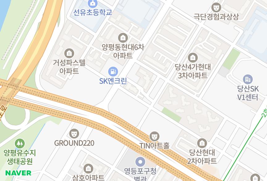 서울특별시 영등포구 양평동3가 삼익플라주아파트(201동) 위치·실거래 시세 지도