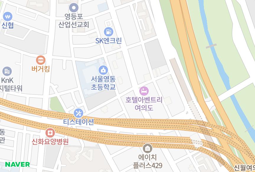 서울특별시 영등포구 당산동 THESILK 위치·실거래 시세 지도