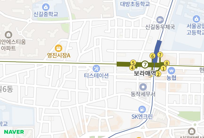 서울특별시 영등포구 신길동 제일골드타워 위치·실거래 시세 지도