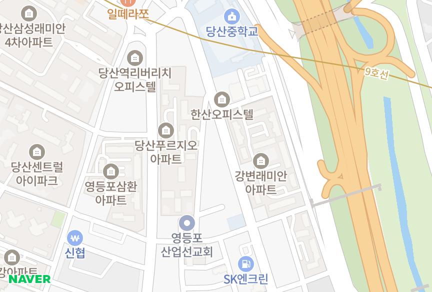서울특별시 영등포구 당산동 태경 위치·실거래 시세 지도