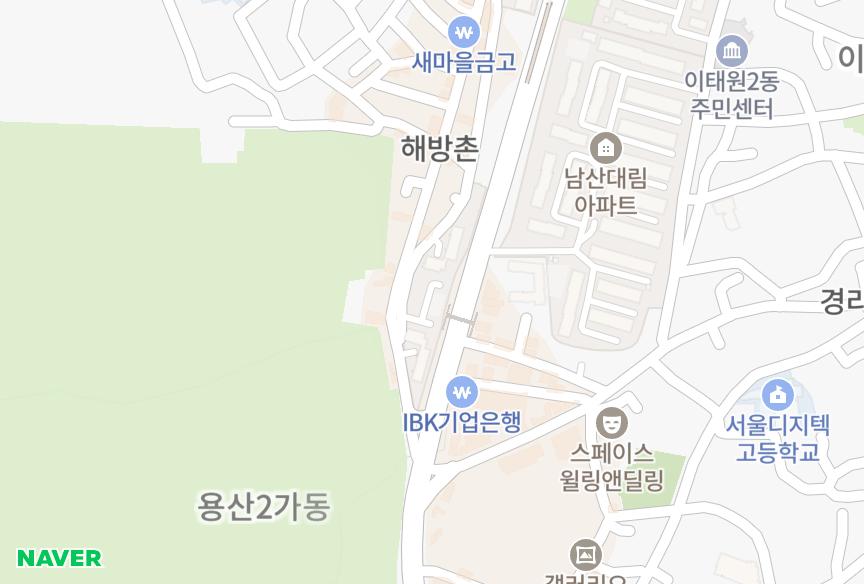 서울특별시 용산구 용산동2가 한신 위치·실거래 시세 지도