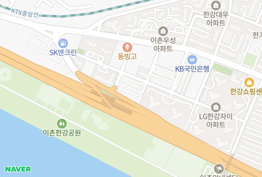 서울특별시 용산구 이촌동 장미 위치·실거래 시세 지도