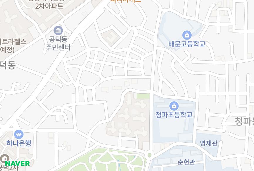 서울특별시 용산구 효창동 효창로즈 위치·실거래 시세 지도
