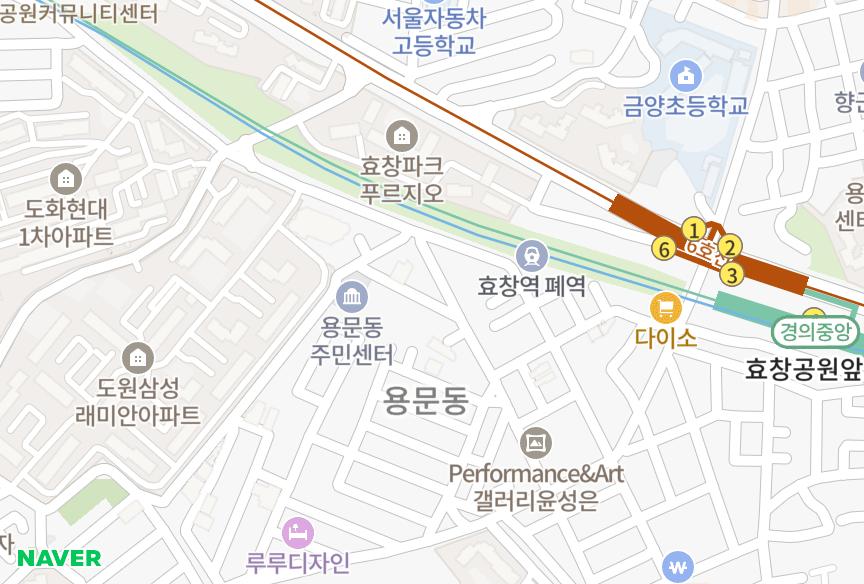서울특별시 용산구 도원동 도원 위치·실거래 시세 지도