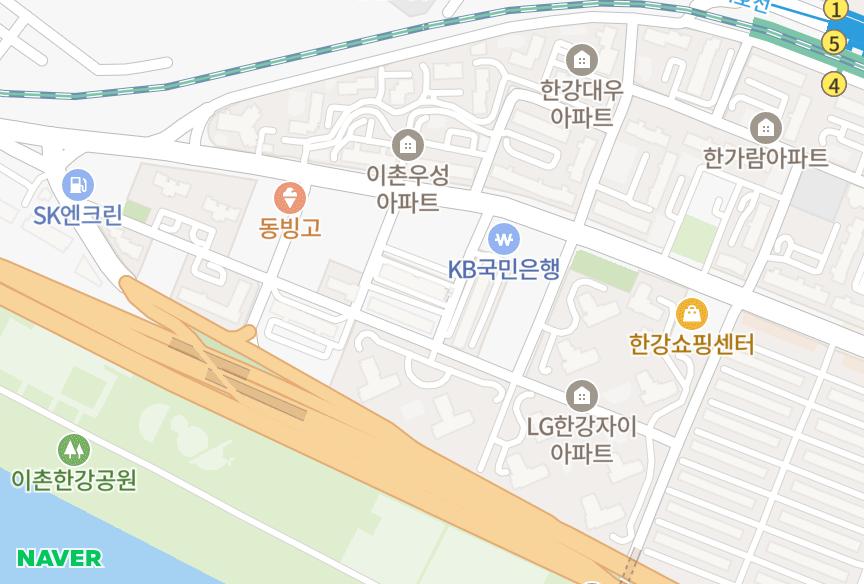 서울특별시 용산구 이촌동 미주아파트(A동) 위치·실거래 시세 지도